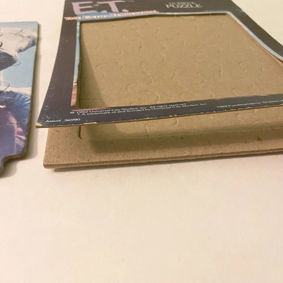 Vintage 1982 ET The Extra Terrestrial 15 Piece Tray Puzzle  Craft Master - Picture 8 of 16